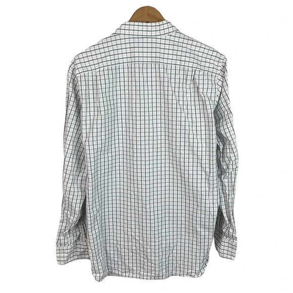 BF1225 Men’s J. Crew Haberdashery 80s 2 Ply Button Down Dress Shirt 16-16.5 L - Picture 4 of 5